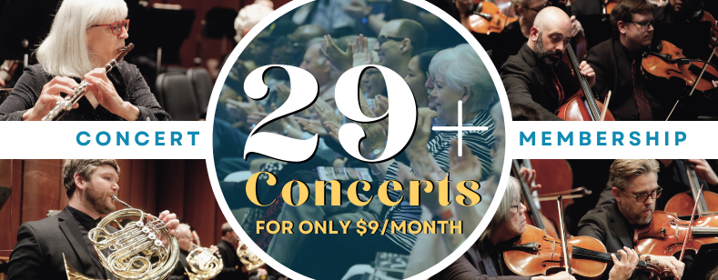 29 concerts for $9 a month banner