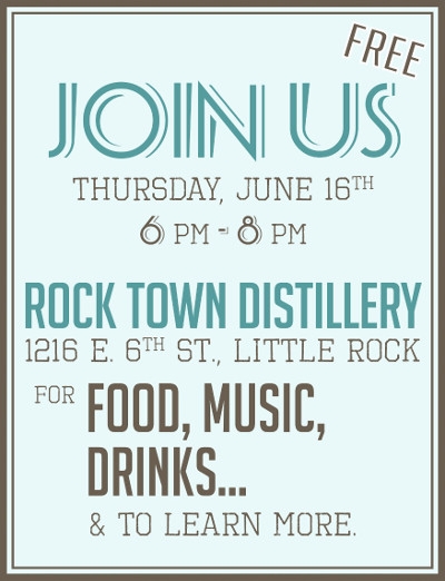 rock town distillery poster