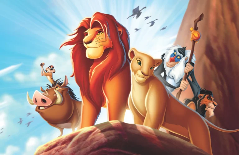 Characters from Disney's The Lion King animated film